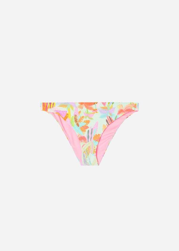 Calzedonia Foliage Tahiti Bikinihosen Damen Grün | CH2812DN