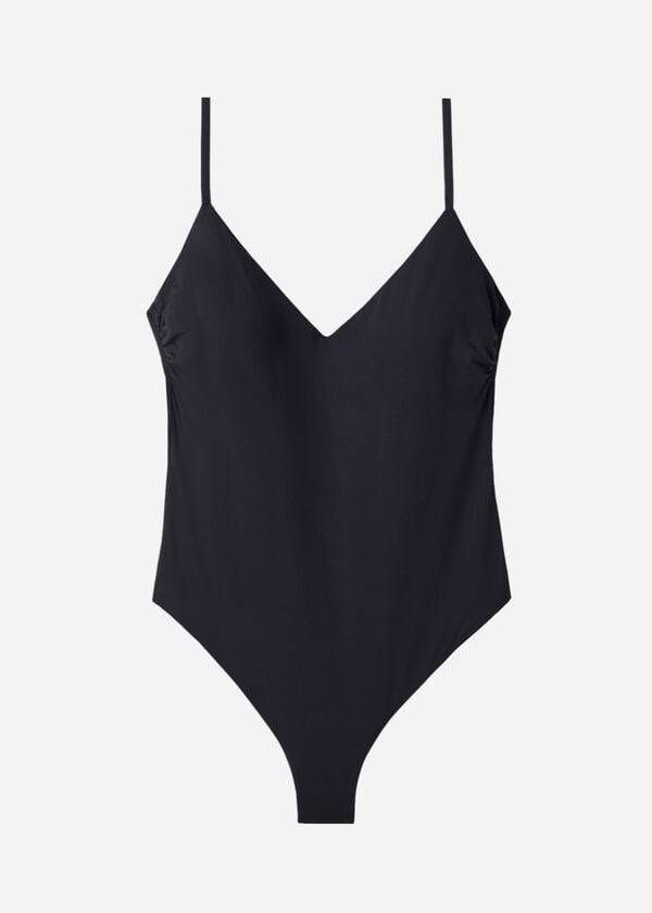 Calzedonia Gepolstert One-Piece Indonesia Badeanzüge Damen Schwarz | CH2013FM