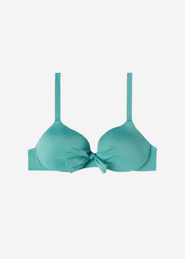 Calzedonia Gepolstert Push Up Indonesia Eco Sexy Bikinioberteile Damen Türkis | CH2362HK