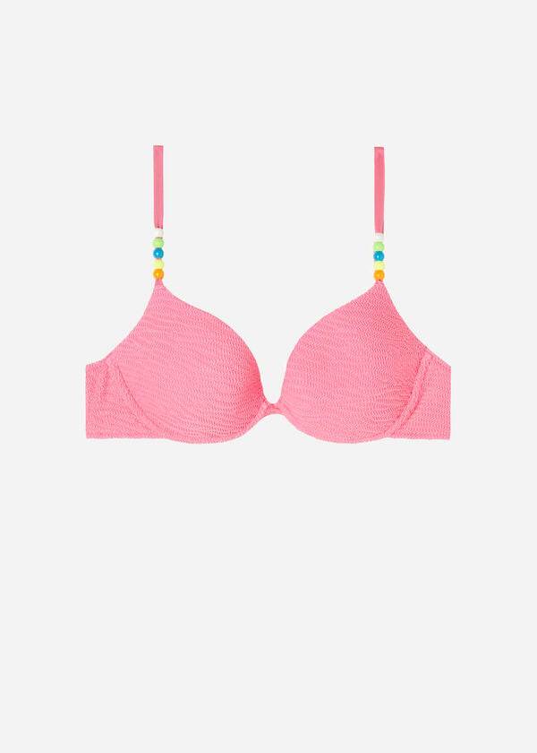 Calzedonia Gepolstert Push-Up San Diego Bikinioberteile Damen Rosa | CH2314SO