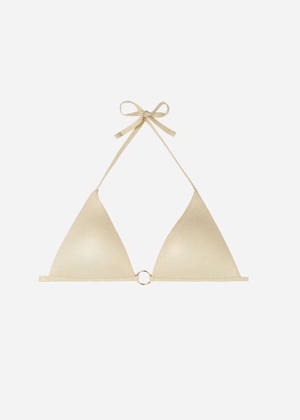 Calzedonia Gepolstert Triangle Abu Dhabi Bikinioberteile Damen Gold | CH2299FM