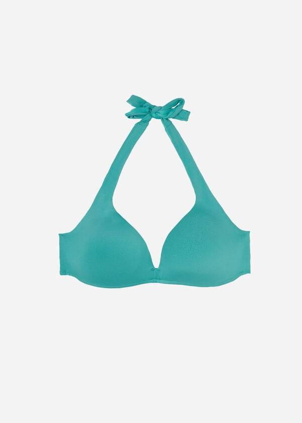 Calzedonia Gepolstert Triangle Indonesia Eco Bikinioberteile Damen Türkis | CH2286QZ