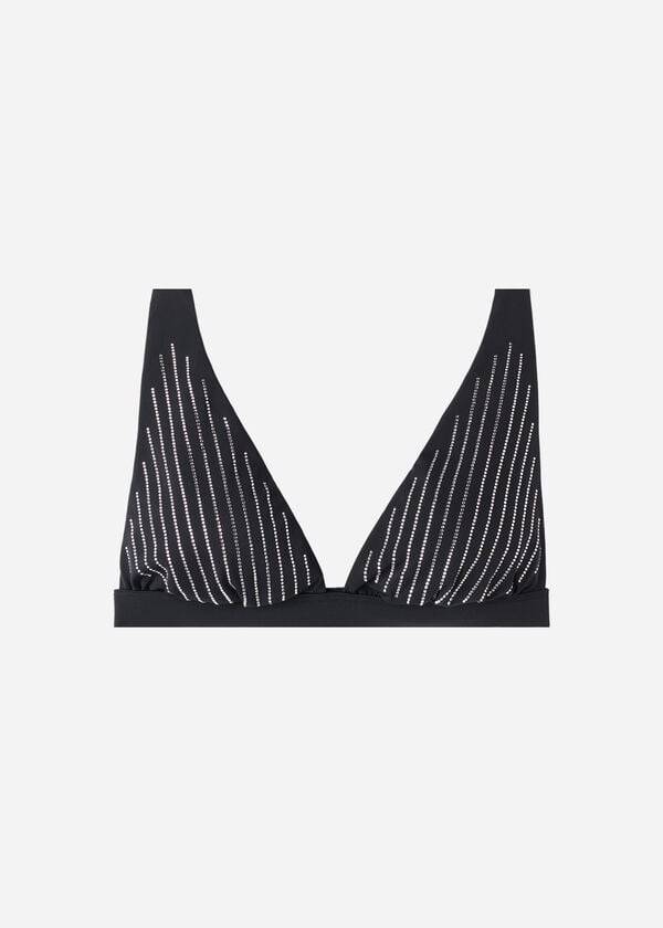 Calzedonia Gepolstert Triangle Shanghai Bikinioberteile Damen Schwarz | CH2257BC