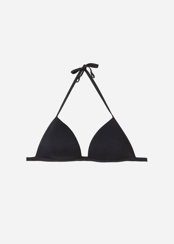 Calzedonia Graduated Soft Gepolstert Triangle Indonesia Bikinioberteile Damen Schwarz | CH2431NB