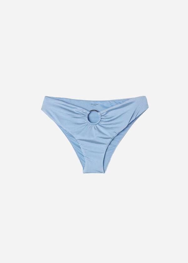 Calzedonia High Taille Abu Dhabi Bikinihosen Damen Blau | CH2775YU