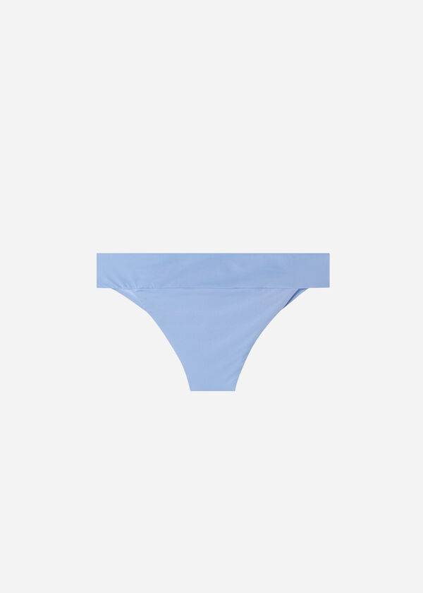 Calzedonia High Taille Brazilian Indonesia Eco Bikinihosen Damen Blau | CH2773IS