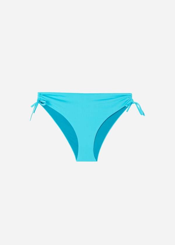 Calzedonia High-Taille Drawstring Indonesia Bikinihosen Damen Türkis | CH2733XF