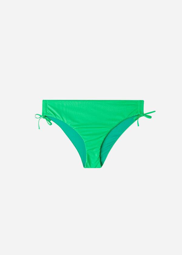 Calzedonia High-Taille Drawstring Indonesia Bikinihosen Damen Grün | CH2735LH