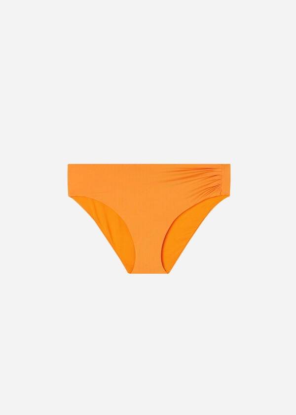 Calzedonia High Taille Indonesia Eco Bikinihosen Damen Orange | CH2764HK