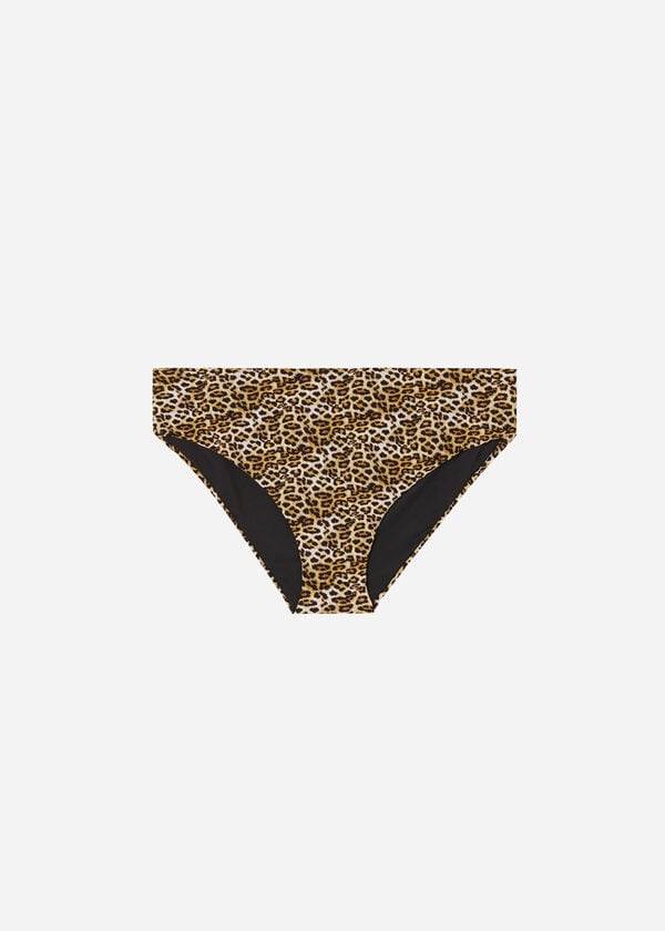 Calzedonia High Taille Malindi Bikinihosen Damen Braun | CH2756BC