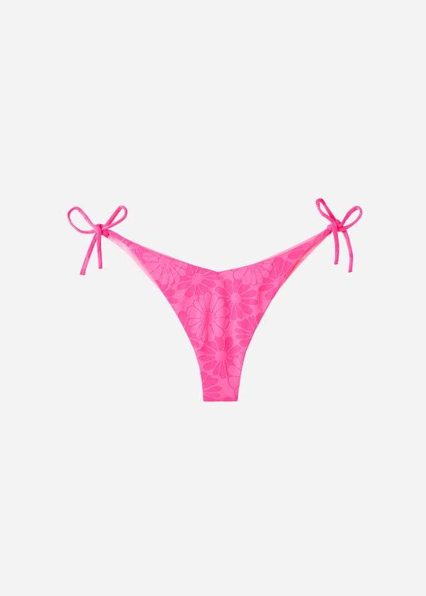 Calzedonia High V-Cut Brazilian Antibes Bikinihosen Damen Rosa | CH2781MA