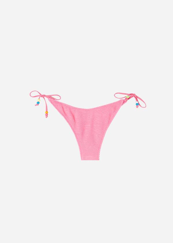 Calzedonia High V-Cut Brazilian San Diego Bikinihosen Damen Rosa | CH2777RW