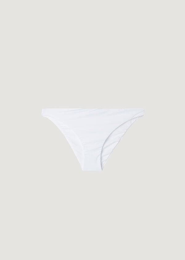 Calzedonia Indonesia Eco Low rise Bikinihosen Damen Weiß | CH2719OR