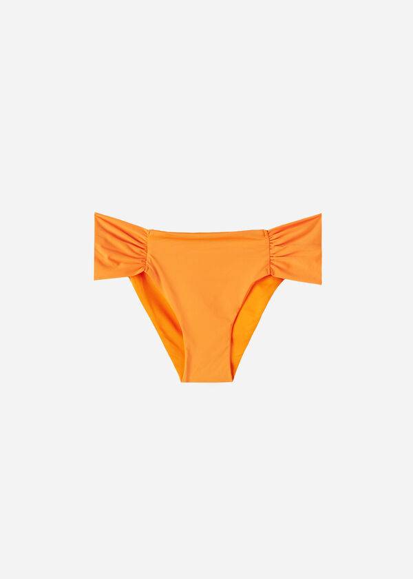 Calzedonia Indonesia Eco rise Bikinihosen Damen Orange | CH2712HK