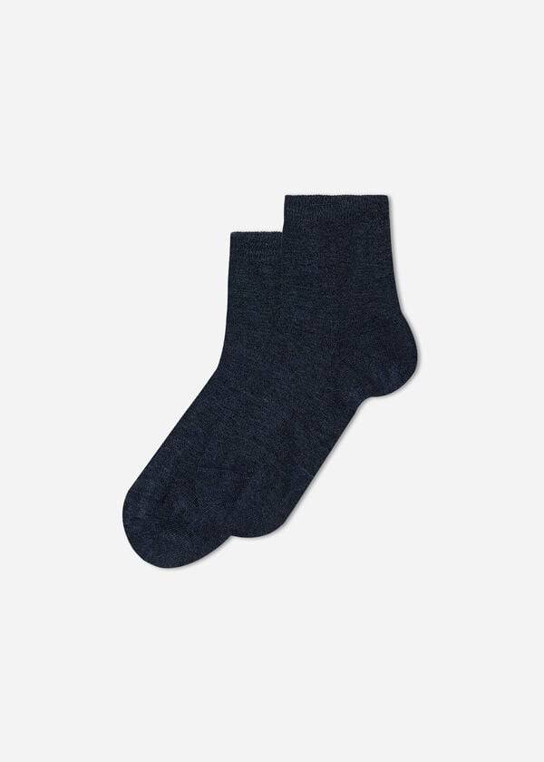 Calzedonia Light Baumwoll Kurzes Socken Kinder Blau | CH1081KI