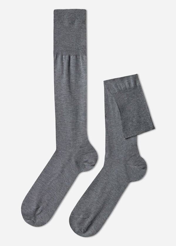 Calzedonia Lisle Thread Long Socken Herren Grau | CH1428QZ