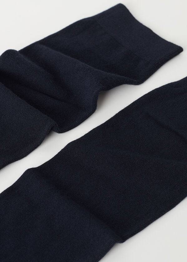 Calzedonia Long with Cashmere Socken Damen Blau | CH1942XF