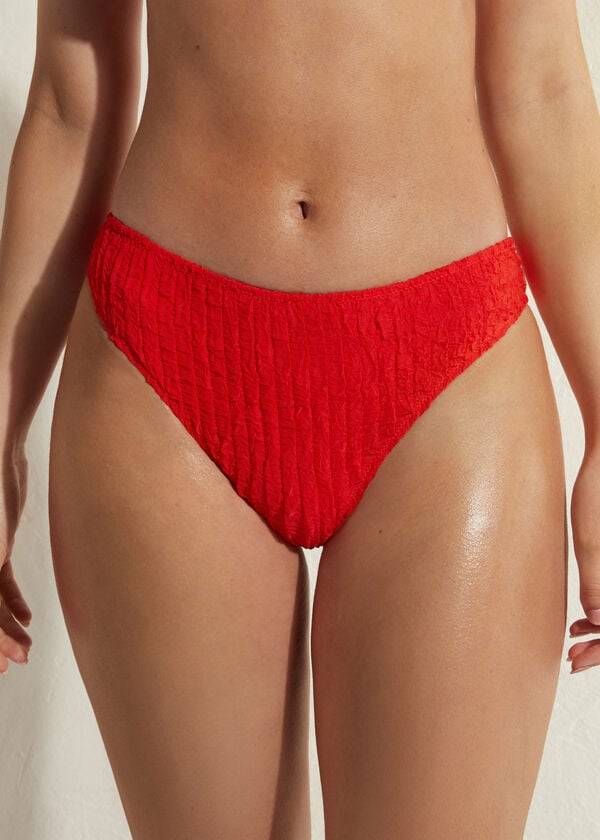 Calzedonia Marrakech Bikinihosen Damen Rot | CH2690LH