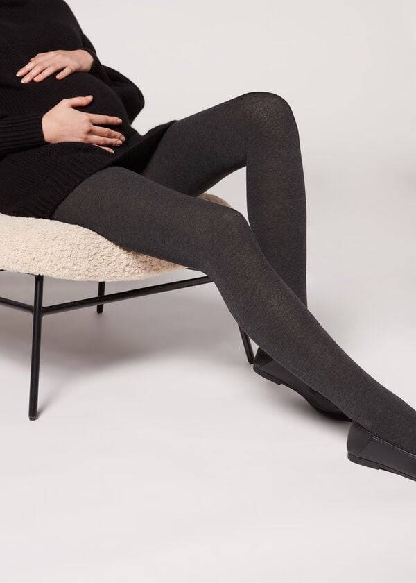 Calzedonia Maternity with Cashmere Strumpfhose Damen Kaffee | CH3183VD