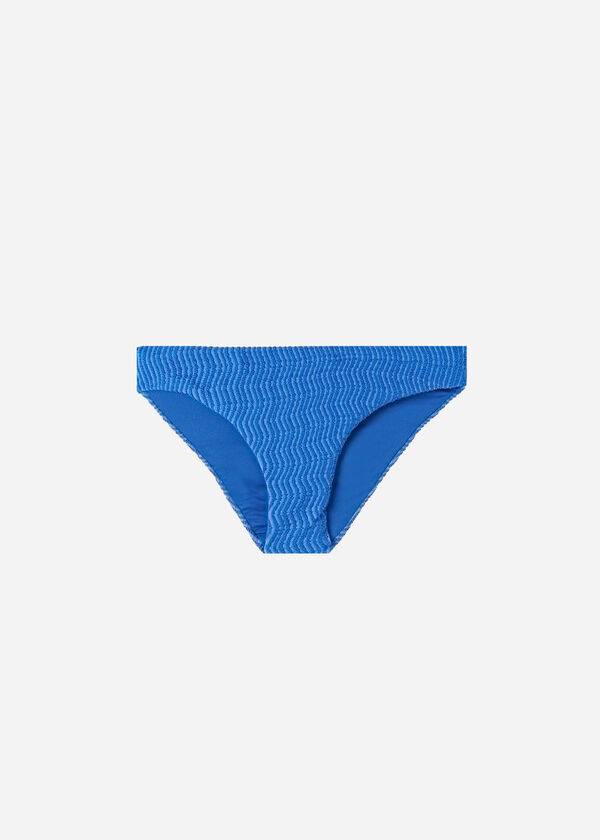 Calzedonia Mykonos Bikinihosen Damen Blau | CH2683MA