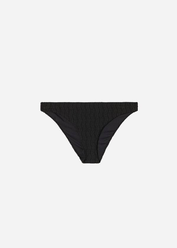 Calzedonia Mykonos Bikinihosen Damen Schwarz | CH2685BC