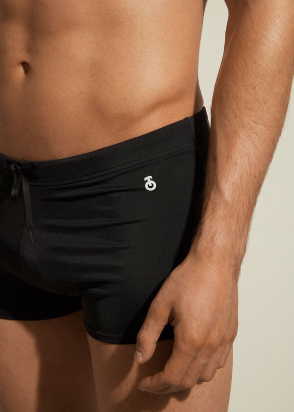 Calzedonia Panama Badehose Herren Schwarz | CH1238LH