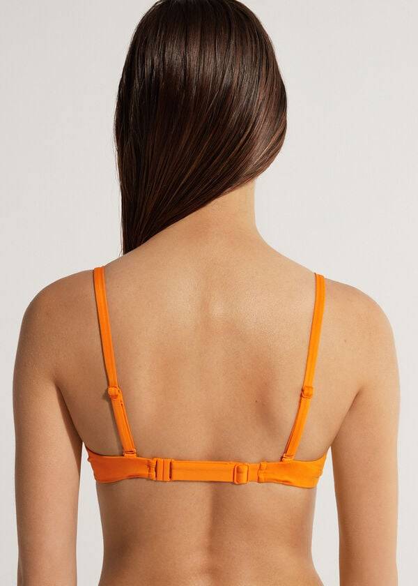 Calzedonia Push Up Indonesia Eco Bikinioberteile Damen Orange | CH2242OR