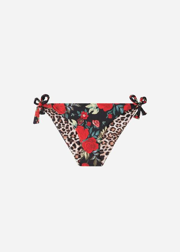 Calzedonia Reversible String Nizza Bikinihosen Damen Rosa | CH2677YU