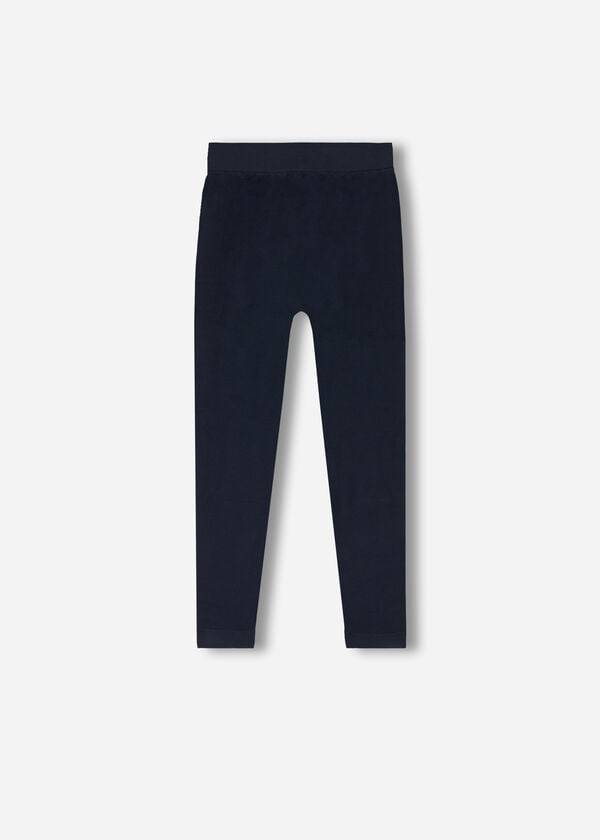 Calzedonia Seamless Leggings Kinder Blau | CH1052GL