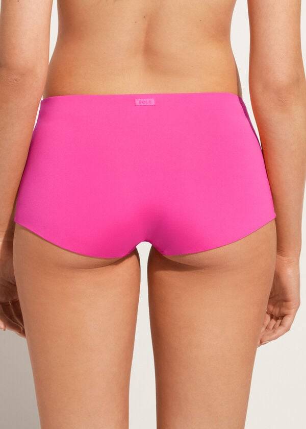 Calzedonia Shorts Indonesia Eco Bikinihosen Damen Rosa | CH2637WY