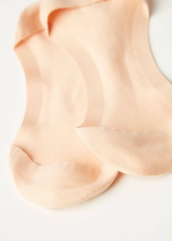 Calzedonia Side Cut Invisible Socken Damen Beige | CH1971BC