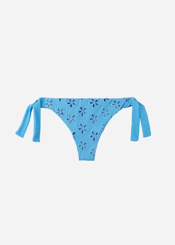 Calzedonia Side Tie Brazilian Corfù Bikinihosen Damen Blau | CH2632UT