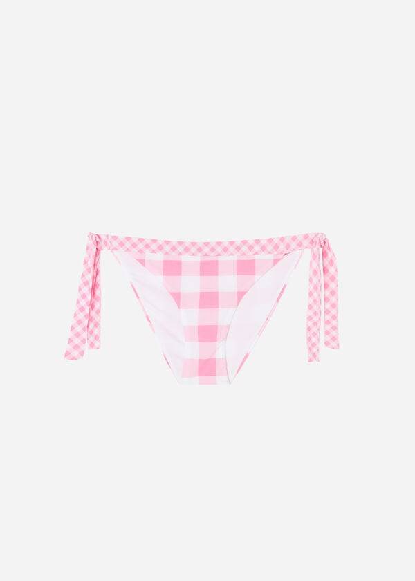 Calzedonia Side Tie Lione Bikinihosen Damen Rosa | CH2628AP