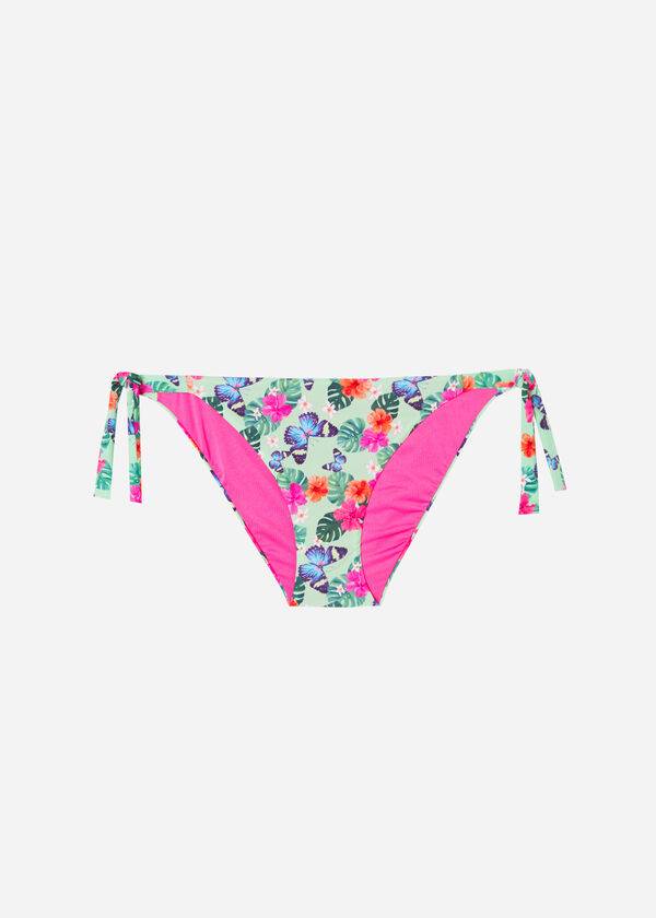 Calzedonia Side-Tie Malibu Bikinihosen Damen Mehrfarbig | CH2621JJ