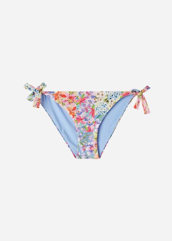 Calzedonia Side Tie Minorca Eco Bikinihosen Damen Mehrfarbig | CH2626DN