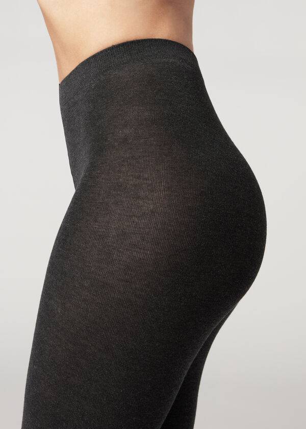 Calzedonia Soft Modal and Cashmere Blend Opaque Strumpfhose Damen Taupe | CH3127OR