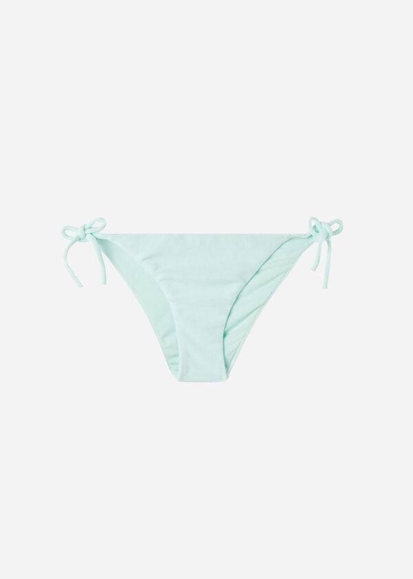 Calzedonia String Beverly Hills Eco Bikinihosen Damen Blau | CH2608RW