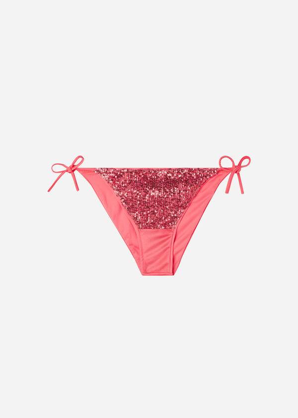 Calzedonia String Cannes Bikinihosen Damen Rosa | CH2604IS