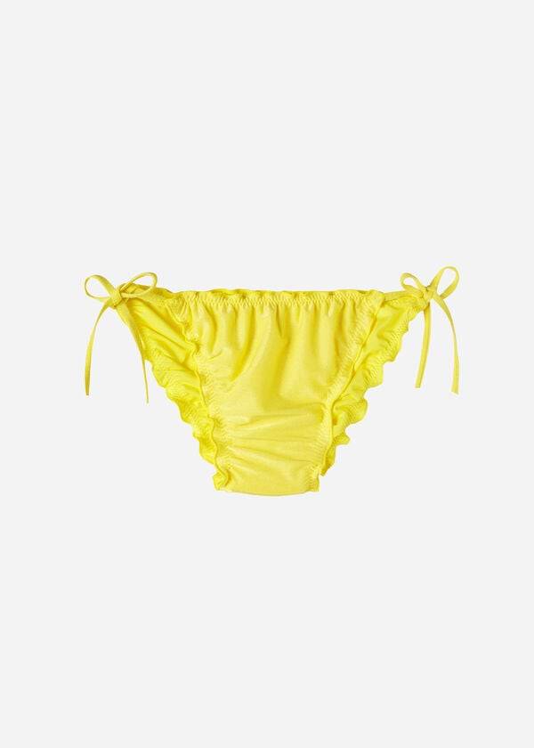 Calzedonia String Formentera Bikinihosen Damen Gelb | CH2598FM