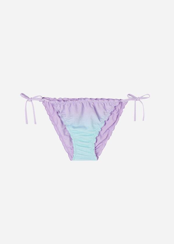 Calzedonia String Madrid Bikinihosen Damen Lila | CH2589VD