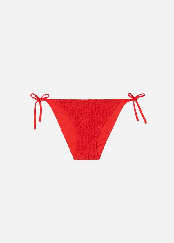 Calzedonia String Marrakech Bikinihosen Damen Rot | CH2587NB