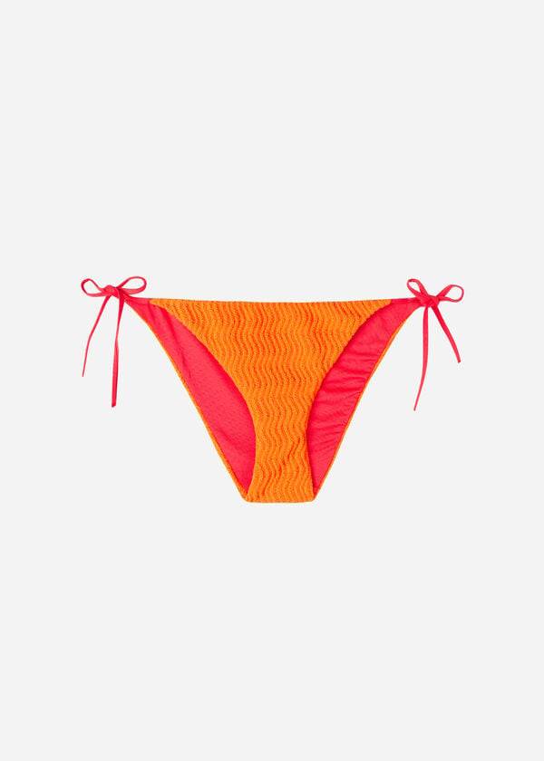 Calzedonia String Mykonos Bikinihosen Damen Orange | CH2582RW