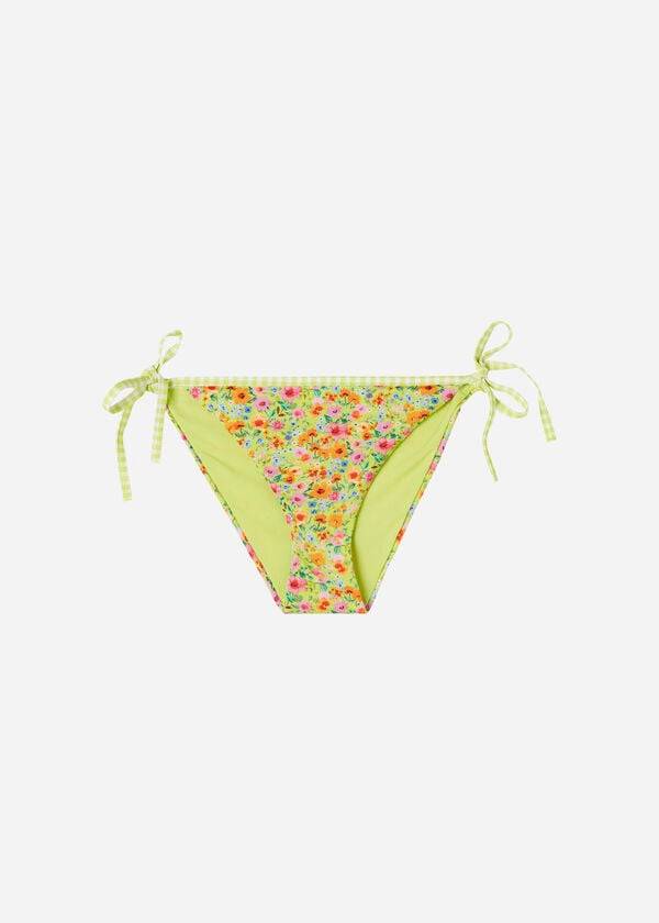 Calzedonia String Siviglia Bikinihosen Damen Gelb | CH2575AP