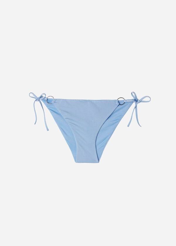 Calzedonia String Tie Abu Dhabi Bikinihosen Damen Blau | CH2572FM