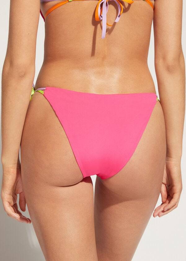 Calzedonia String Tokyo Bikinihosen Damen Rosa | CH2569JJ