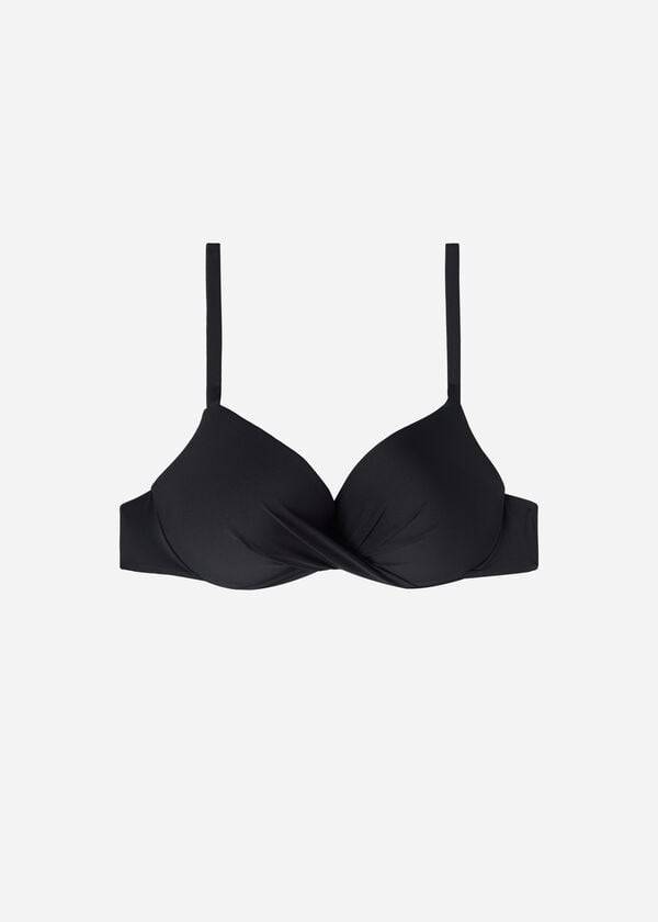 Calzedonia Super Gepolstert Push Up Indonesia Eco cobey Bikinioberteile Damen Schwarz | CH2213YU