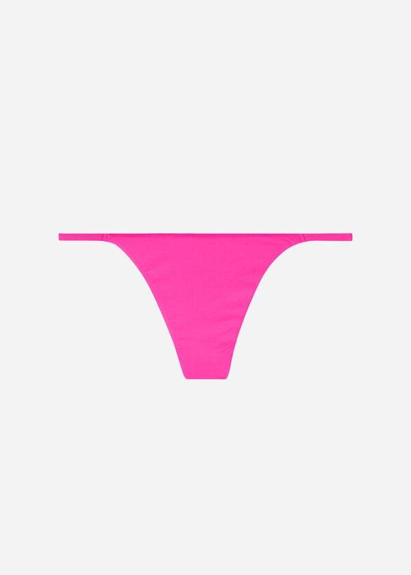 Calzedonia Tanga Indonesia Eco Bikinihosen Damen Rosa | CH2556RW