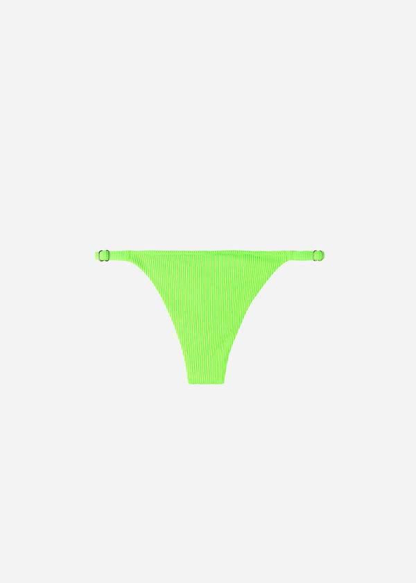 Calzedonia Tanga New York Bikinihosen Damen Grün | CH2551OR