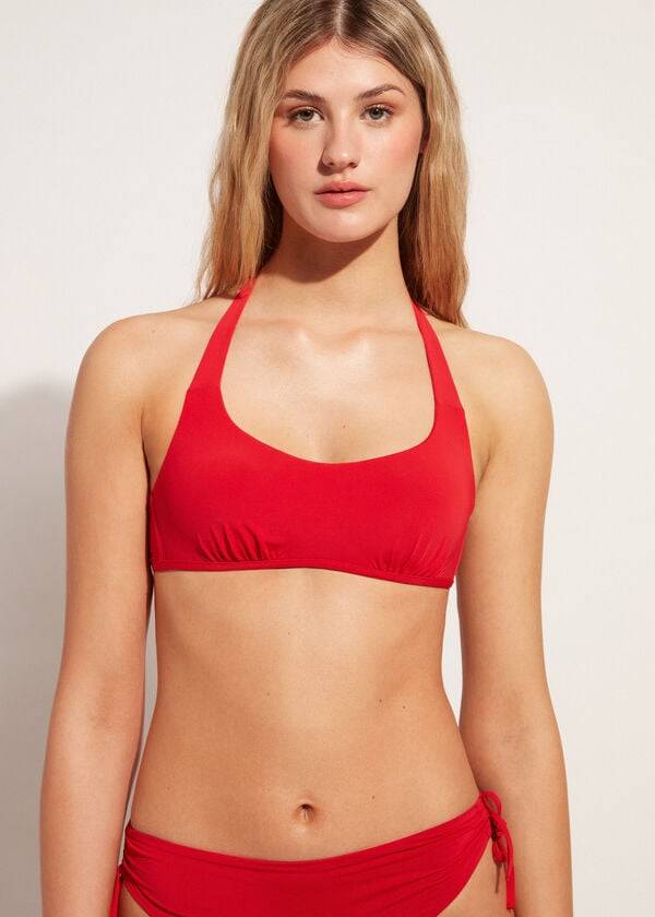 Calzedonia Tank-Stylen Indonesia Bikinioberteile Damen Rot | CH2181MA