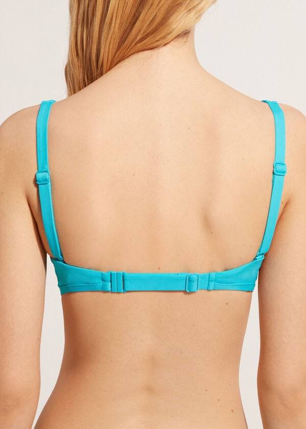 Calzedonia Tank-Stylen Indonesia Bikinioberteile Damen Türkis Grün | CH2182QZ